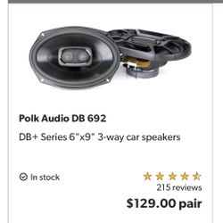 Polk DB 3-way  Speakers 