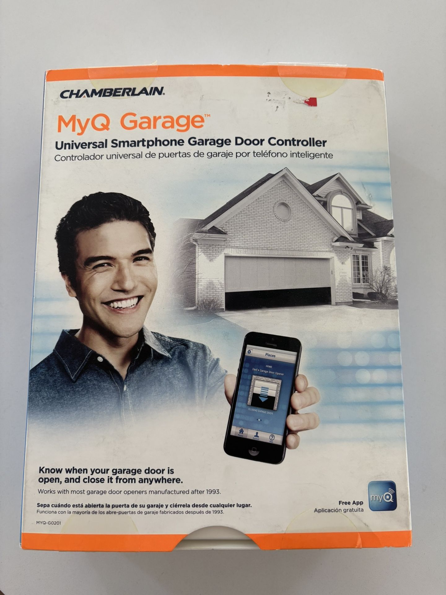 MyQ universal smartphone garage door controller