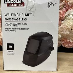 Lincoln Electric Basic Welding Helmet with No. 10 Lens (4-1/2 in. x 5-1/4 in. Viewing Area)