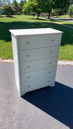 Brand New 5 Drawer White Dresser