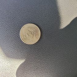 Rare! Gold Copper George Washington Dollar Coin