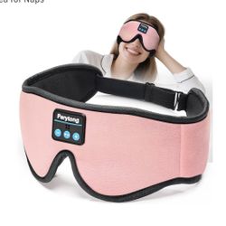Sleep Mask With Bluetooth Headphones 