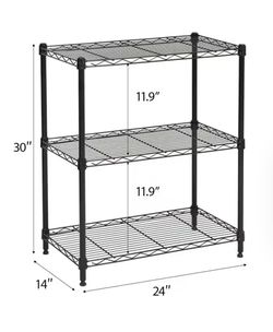 Set of two (2) Wire Shelving Units