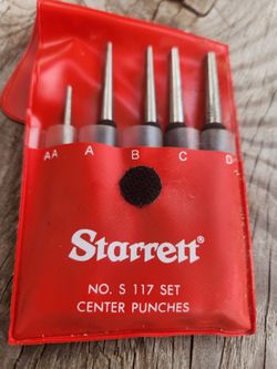 Starrett center punches #117
