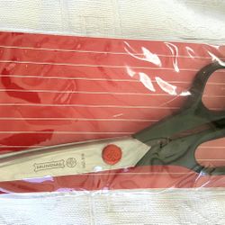 Mundial Red Dot Pinking Shears, 7 1/2”. #665, Preowned