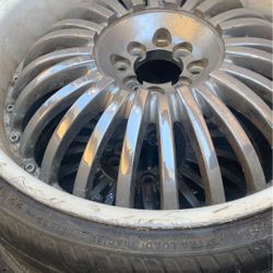 Rim 225/30/20 comes with rims & tires