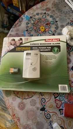 (NEW) Carbon monoxide alarm