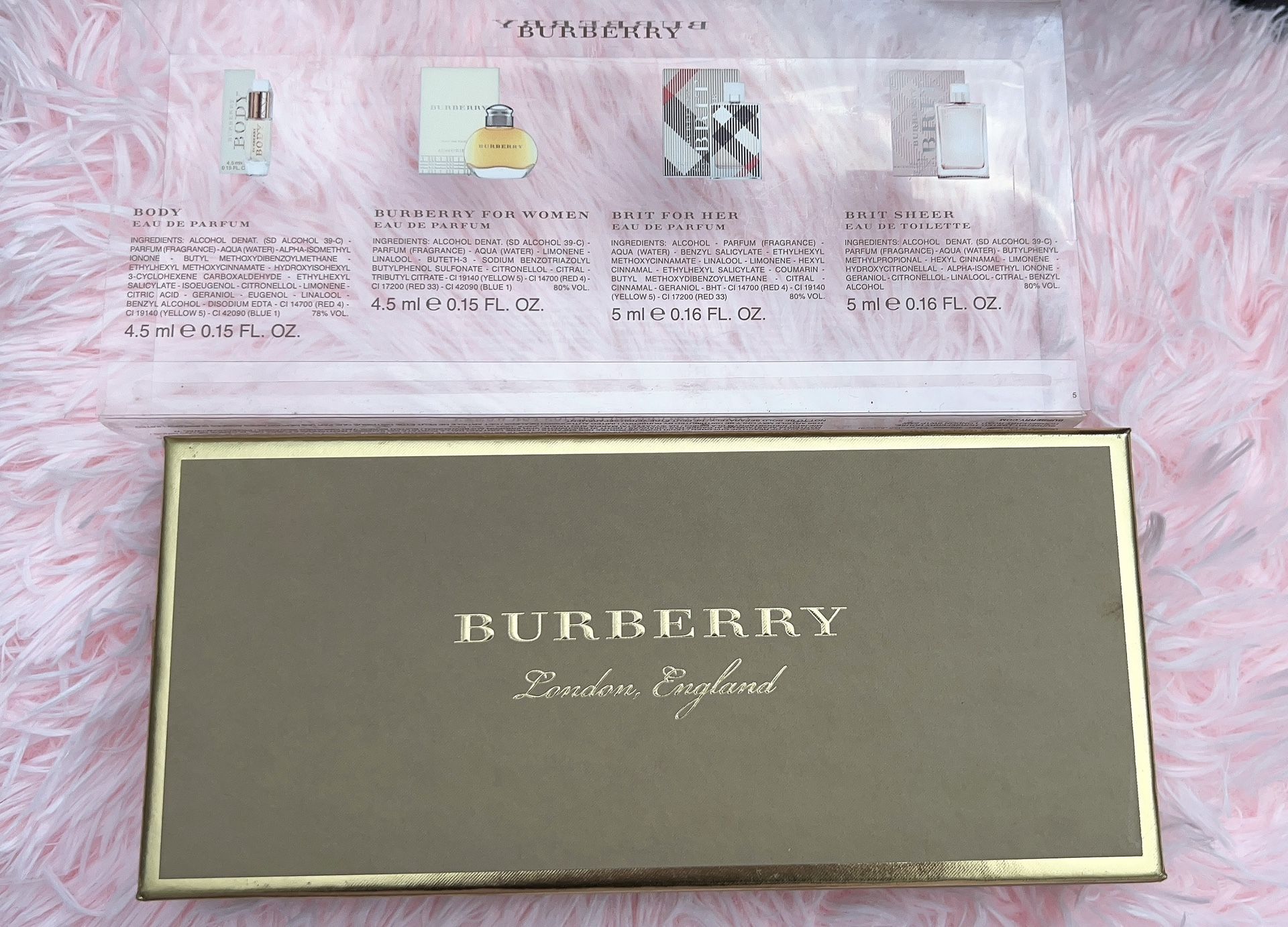 Burberry Perfume Mini Set(Collectible)