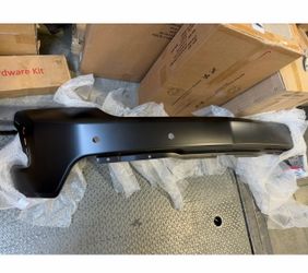 Black Steel Front Bumper Face Bar w/Park For Chevy Silverado 1(contact info removed)-2021