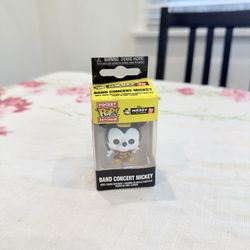 Funko Pop Pocket Keychain Band Concert Mickey 90 Years