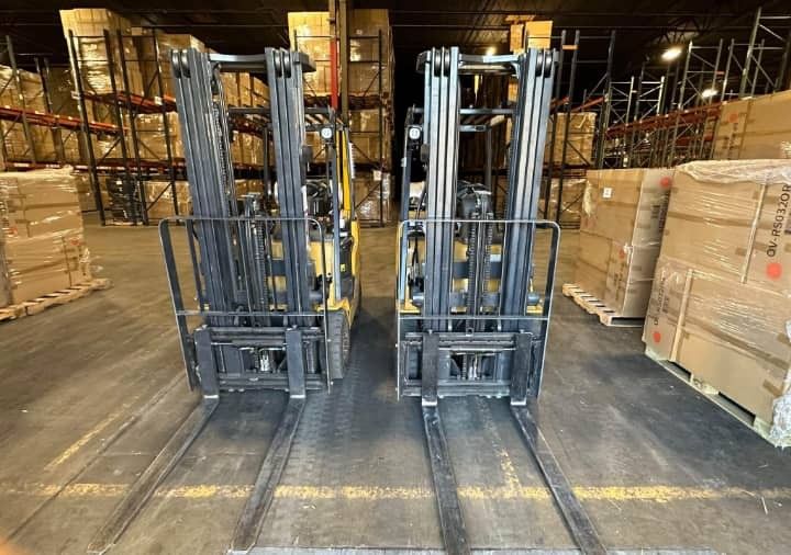 Two Cat Forklift