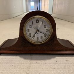 1930s Antique Plymouth Mantel Clock