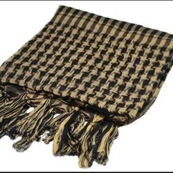 Arab Tactical Desert Shawl, Keffiyeh, Shamagh Scarf
