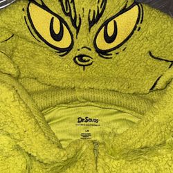 His & Hers Grinch Zipper Outfits 