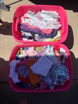 Large Lot of Baby Girl Clothes