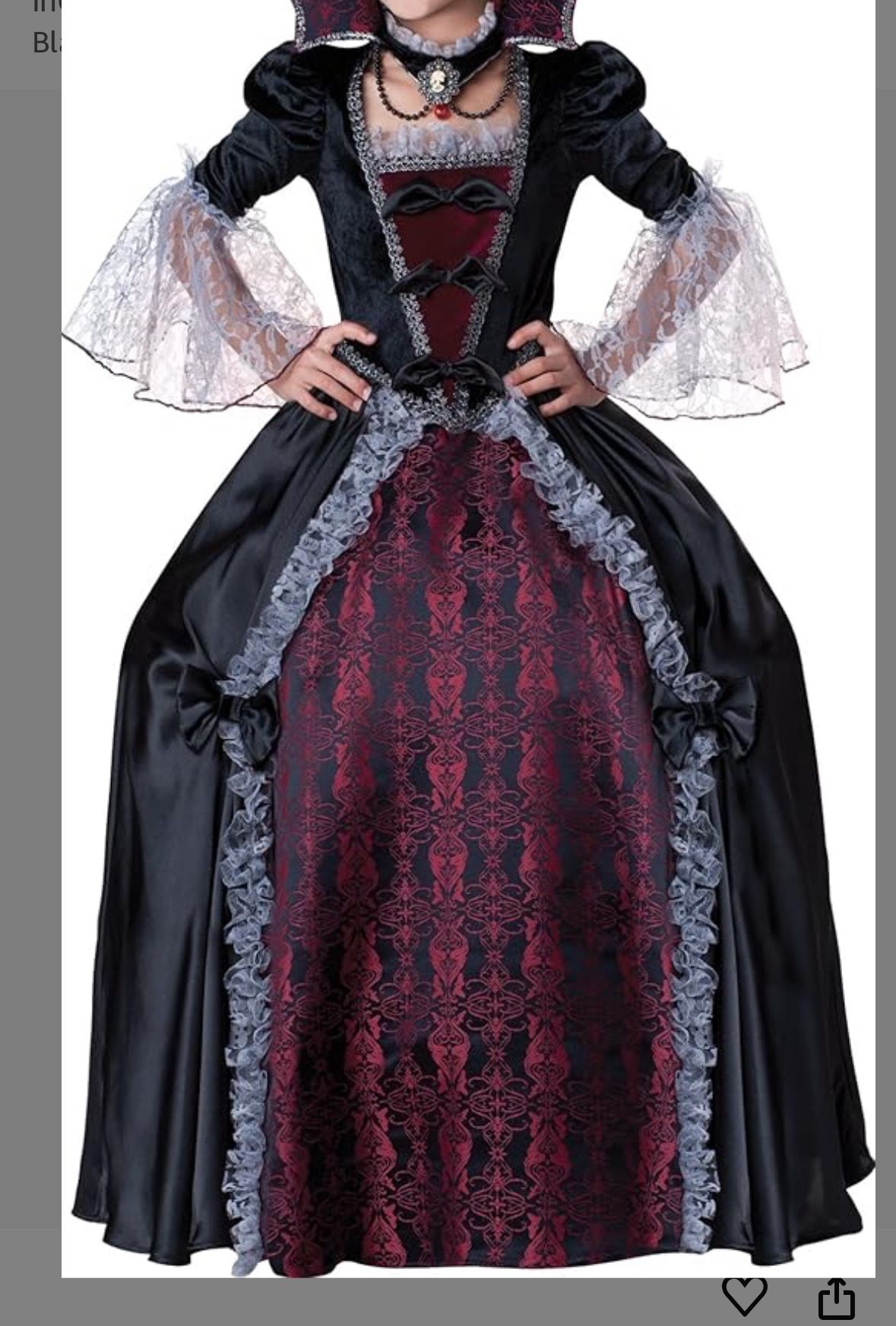 InCharacter Costumes, LLC Vampiress Of Versailles