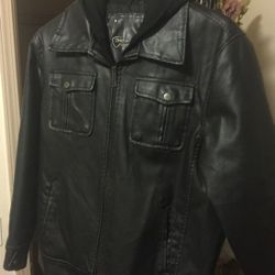 Levy’s Leather Jacket Size L
