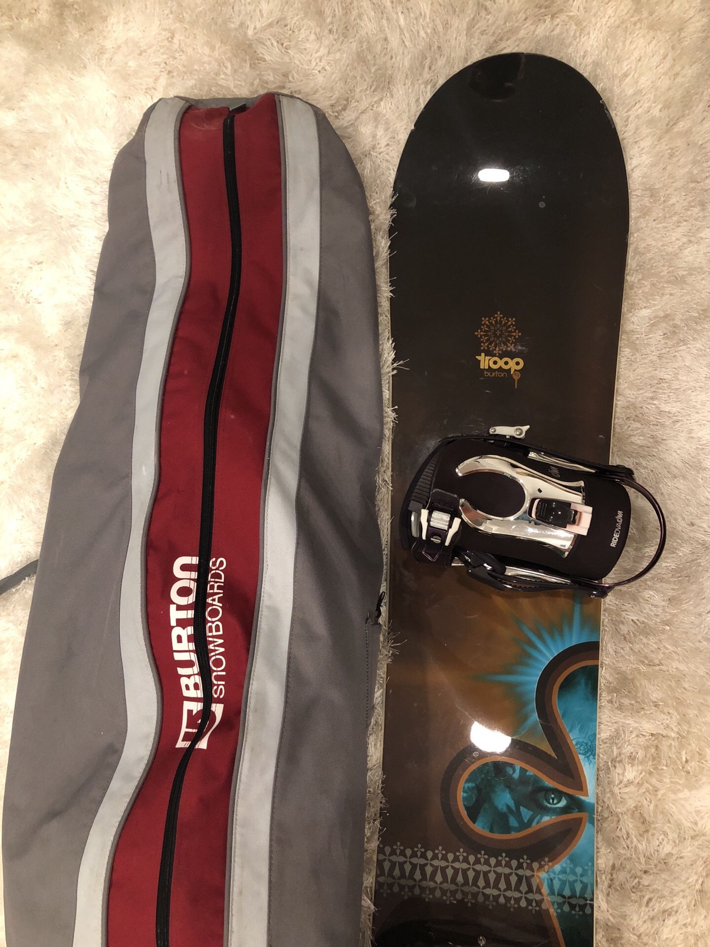 Burton Snowboard W/ Bag