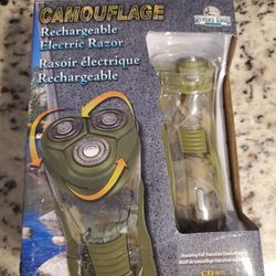 Camouflage Rechargeable Electric Razor