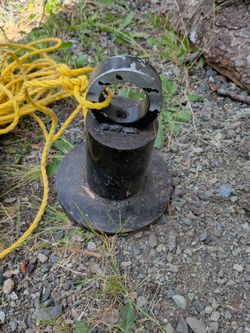 Small 15 lb boat anchor
