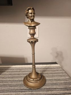 Classical Bust Candlestick Holder