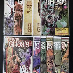 Five Ghosts: The Haunting of Fabian Gray lot of 11 | 1-12 2013-2014 Image Comics