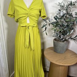 Lime Green Maxi Dress