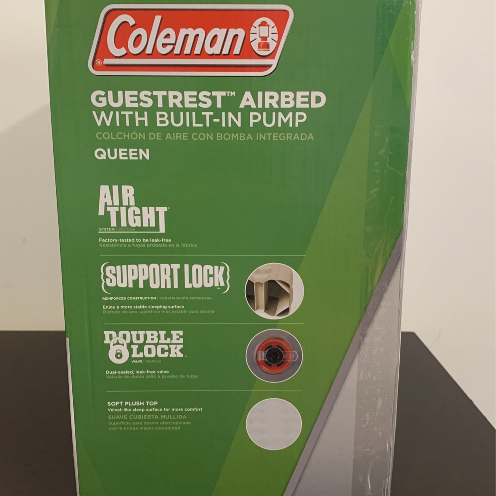 Coleman GuestRest Double High Air Mattress with Built in 120V Pump Queen for Sale in Miami FL OfferUp