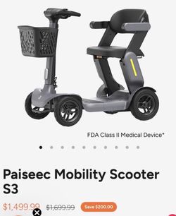 Paiseec S3 Mobility Scooter