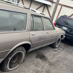 1984 Chevy Caprice wagon barn find one owner 12,000 original miles