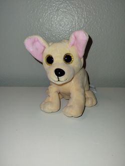 Sweet Pups Chewy Chihuahua Crossaint Puppy Plush Small Kids Toy EUC