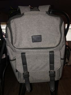 Men’s Grey Diaper Bag/ Backpack