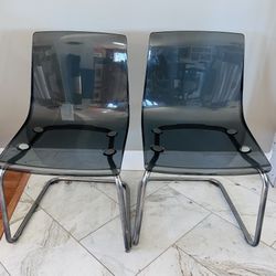 Pair Of 2 IKEA Tobias Chairs
