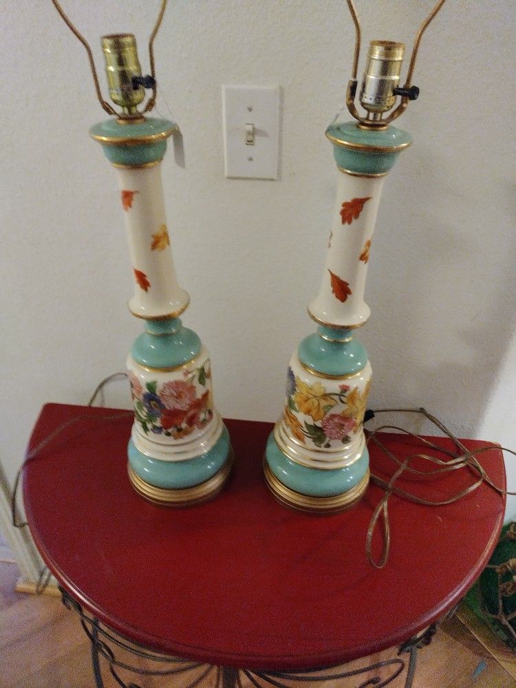 Beautiful Antique Lamps