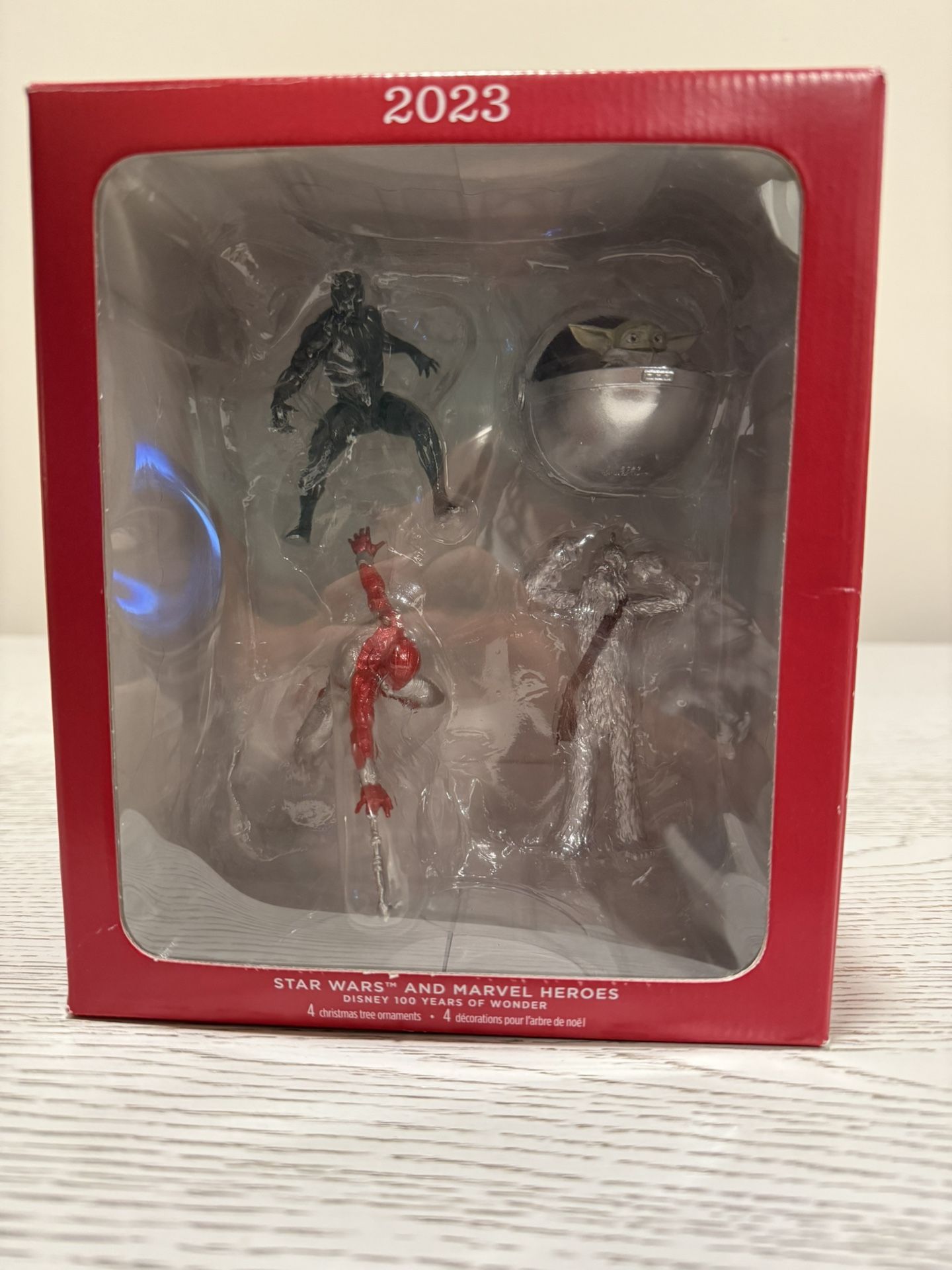 Hallmark 2023 Christmas Ornament Keepsake Star Wars And Marvel Heroes