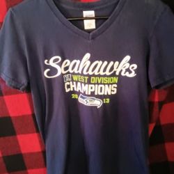 Seahawks West Division Champ Ladies T-shirt 👕