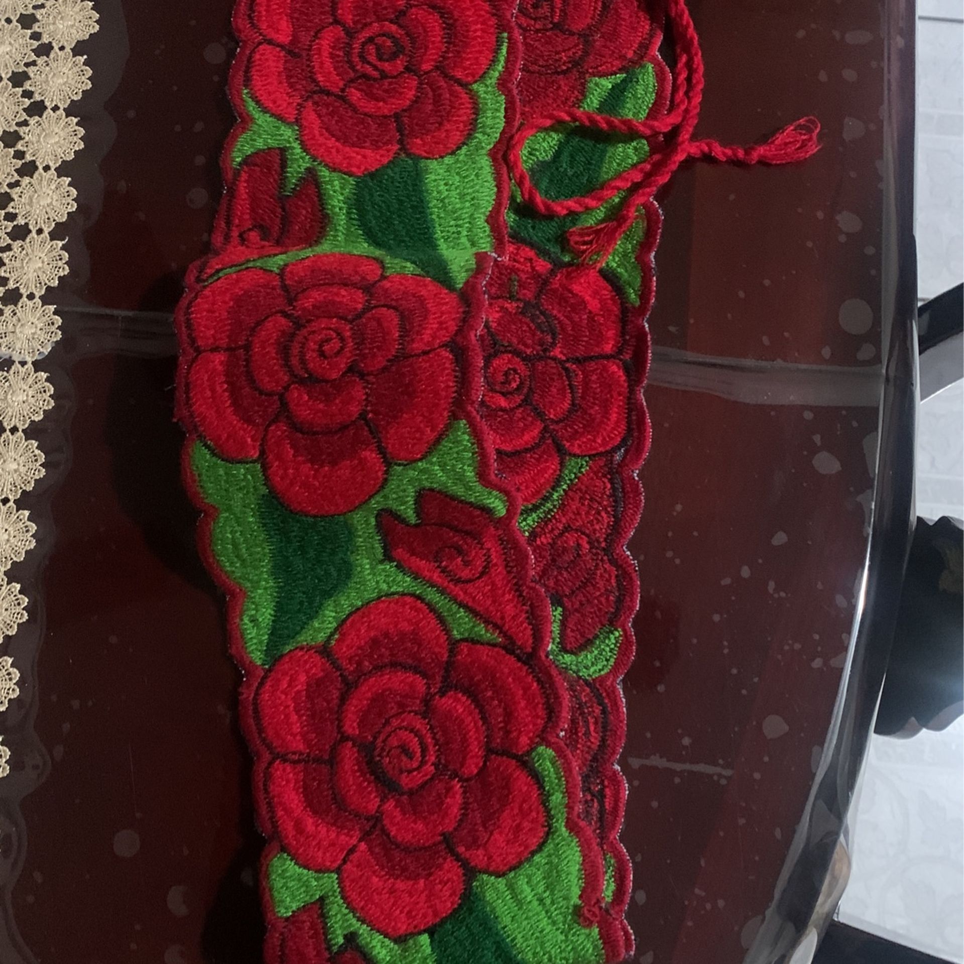 Cinto Bordado Mexicano