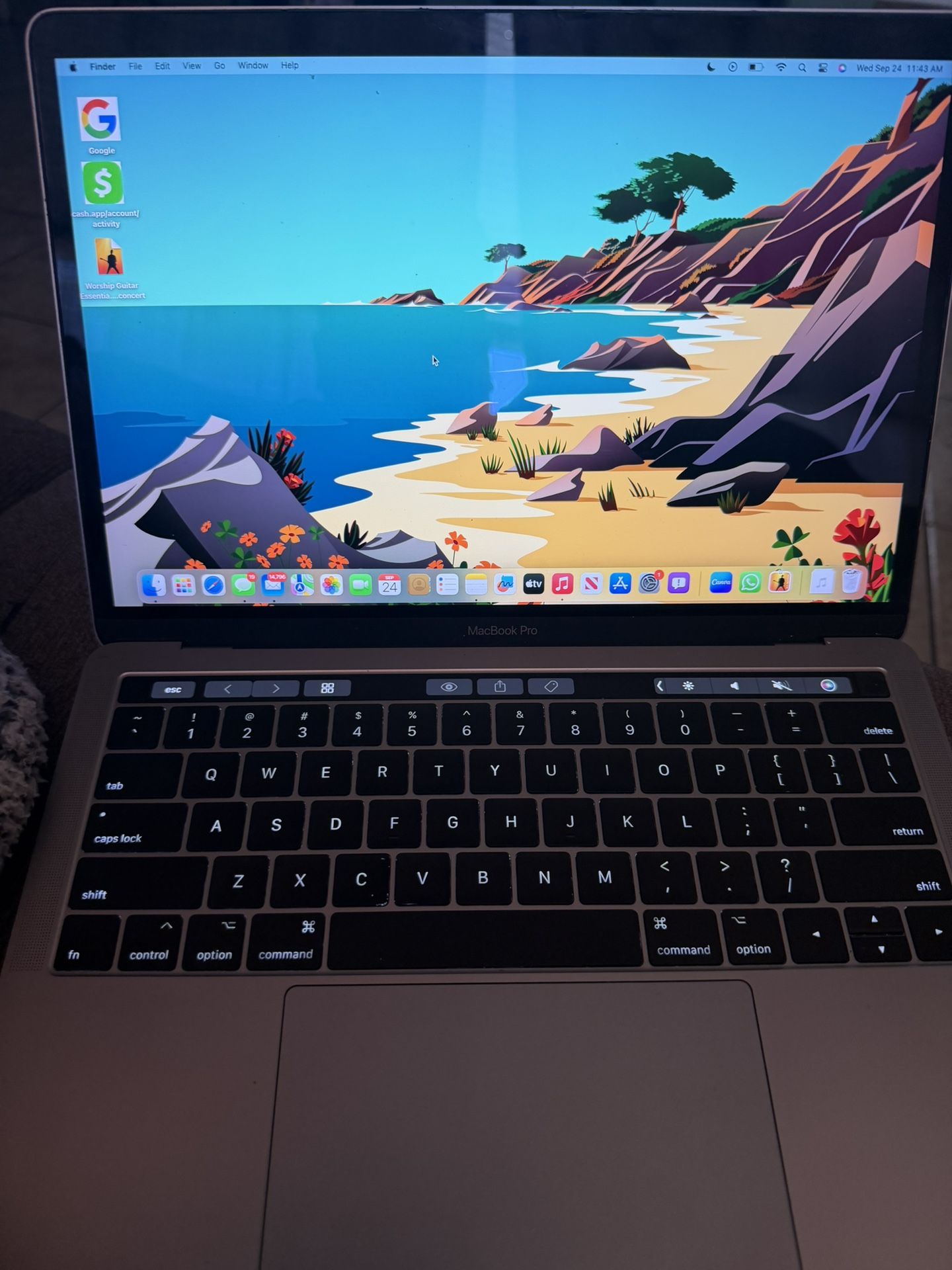 MacBook Pro 2017 Touch Bar 