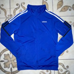 Blue Adidas Zip-up Jacket 