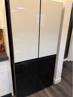 Samsung bespoke 4 door flex with drink station.
