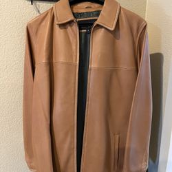 Genuine Leather Jacket By Wilsons Leather  Size Medium For Men