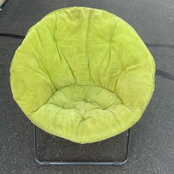 🎮 Gaming & Lounge Chair — Green Foldable Seat