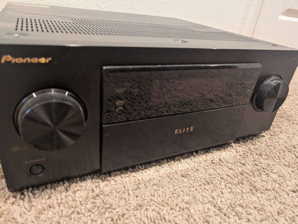 EUC Pioneer Elite SC-75 Receiver Audio Amplifier Channels Entertainment Control Connectivity