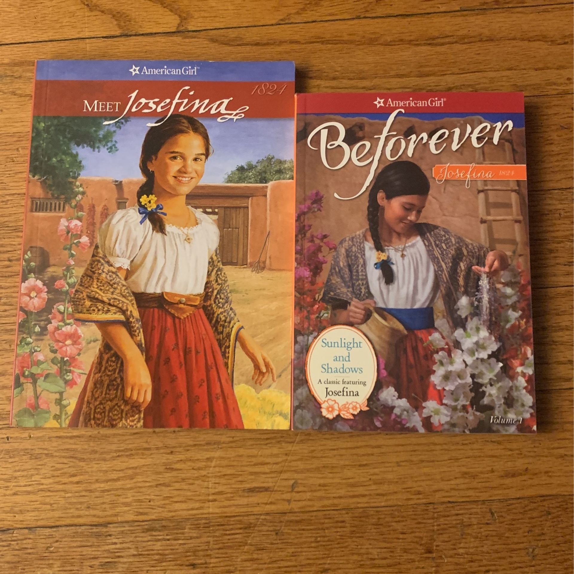 * AmericanGirl Meet Josefina & Beforever Josefina Books