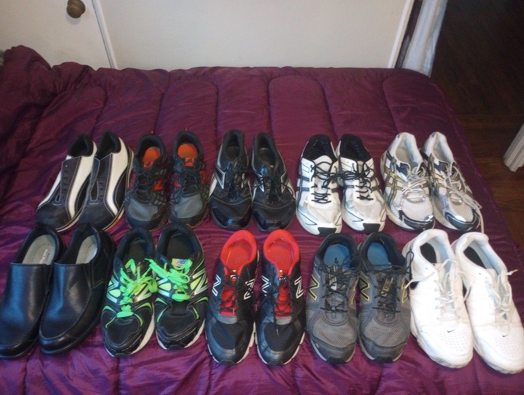 Mens Size 14/4E Lot Of Shoes