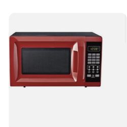 Mainstays Microwave Red
