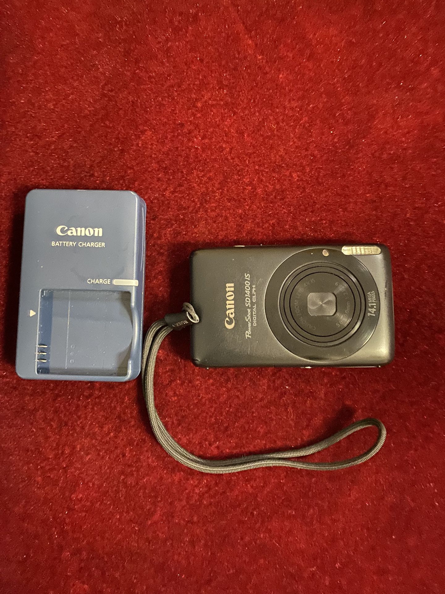 Canon PowerShot  SD1400 IS  14.1  MP Digital Camera
