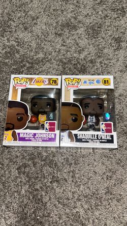 Manic Johnson & Shaq Funko Pops! (Basketball Funkos )