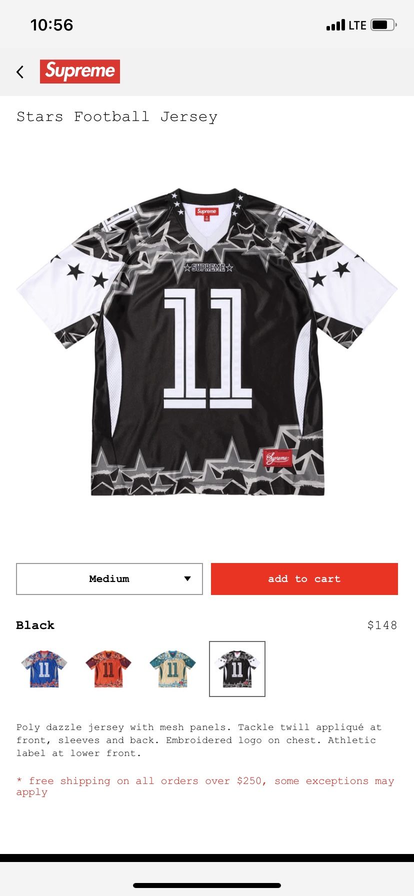 Supreme Stars Jersey