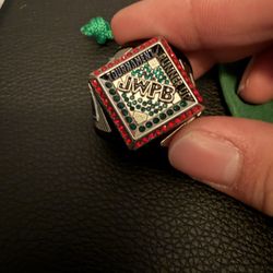 just wanna play ball champion ring